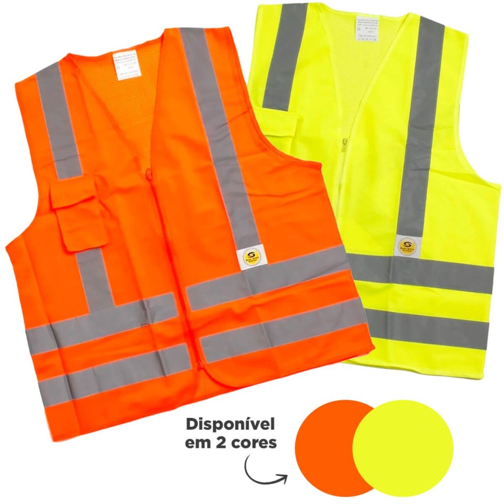  COLETE BLUSAO AM REFLETIVO 1B 