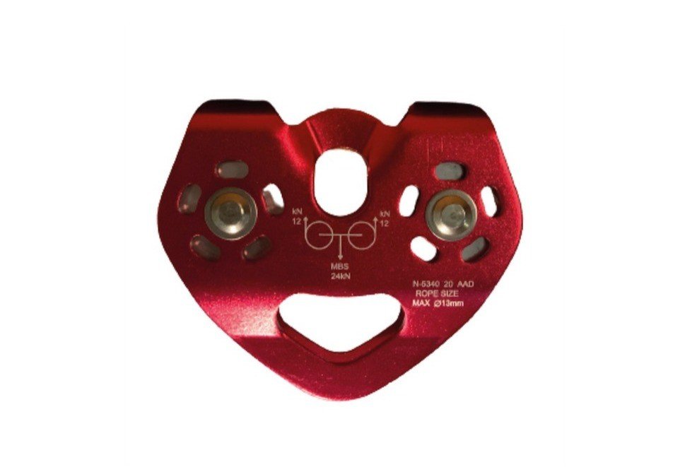  POLIA DUPLA P/ CORDA ATE 13MM - CÓD.644