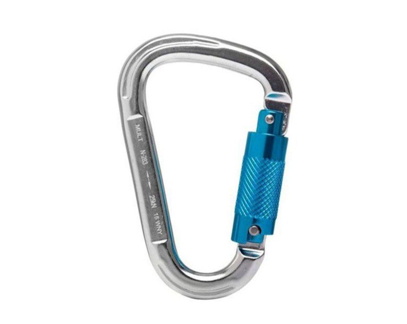  MOSQUETAO PERA TRIPLA TRAVA EM ALUM. CÓD.640