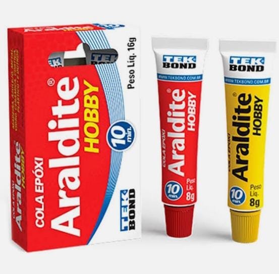 ADESIVO EPOX ARALD. TRAN. 16G  CÓD.521