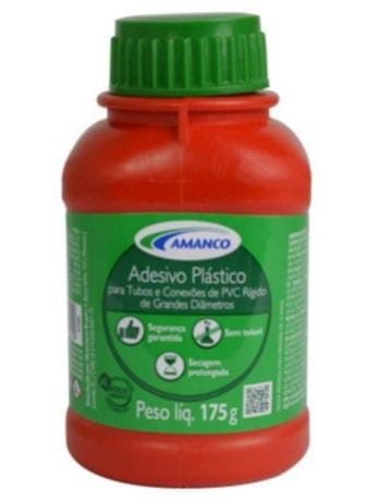  COLA PVC EXTRA FORTE 175 GR - AMANCO VERMELHA
