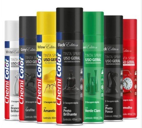 TINTA SPRAY CHEMI COLOR