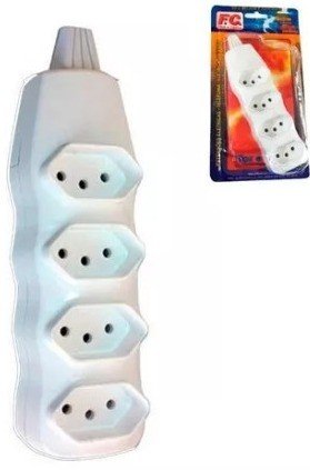  TOMADA BARRA QUADRUPLA BC 2P+T 20 A FC CÓD.946