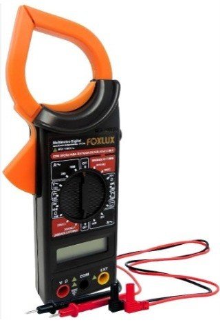 MULTIMETRO DIGITAL C/ ALICATE AMPERIMETRO FOXLUX CÓD.616