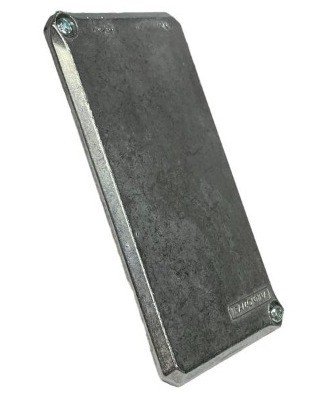 TAMPA ALUMINIO CEGA P/ MULTIPLO DE 1 - CÓD.