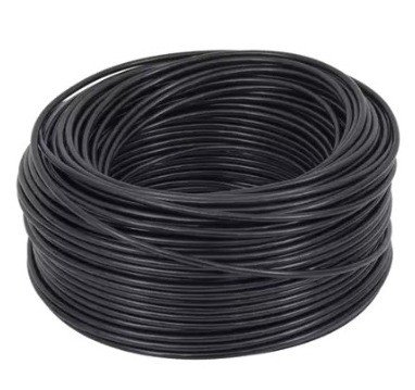 CABO FLEX.  6,0MM PRETO CORFIO CÓD.115