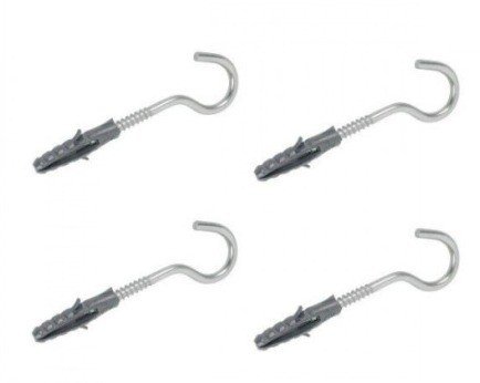  GANCHO ZINC.C/BUCHA N06, 08 E 10 JOMARCA  