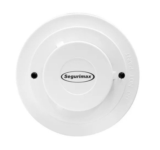 DETECTOR DE TEMPERATURA CONVENCIONAL SEGURIMAX 2/24V-CONTATO SECO 20/100/1800 - CÓD.43