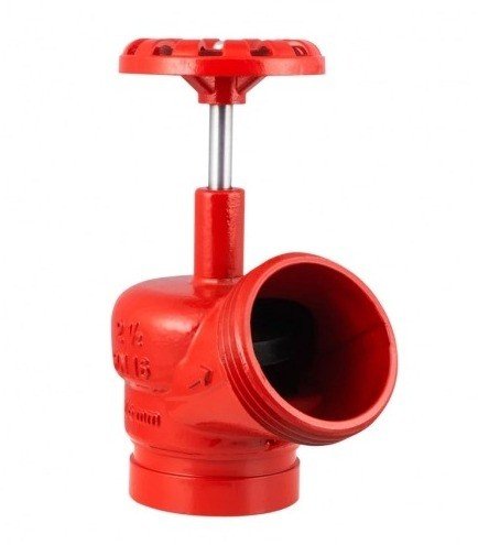  VALVULA ANGULAR RANHURADA 45º X 2'' 1/2 - CÓD.783