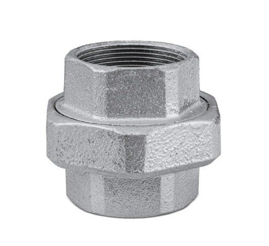 UNIÃO COM ASSENTO PLENO FERRO GALVANIZADO