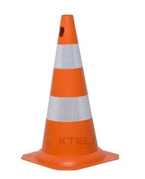 CONE FLEXIVEL 75CM LR FAIXA TIPO II - CÓD.385