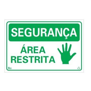  PLACA SG-009 E PR-019 - 20X30CM - 2MM VERDE E VERMELHA