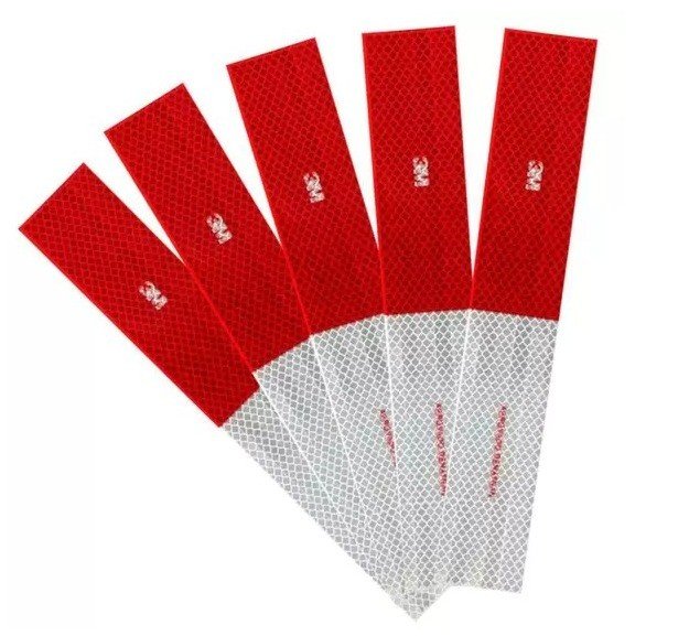 FITA REFLETIVA LATERAL 05CM X 30CM DM CÓD.1197