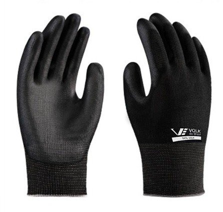 LUVA EPI HELANCA PU PRETA VOLK