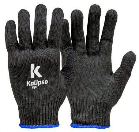 LUVA EPI HELANCA PRO PRETA 9/G CÓD.699