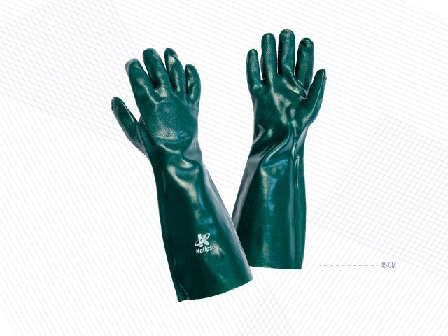 LUVA EPI PVC FORRADA TAM. 9,5 - PUNNHO KALIPSO