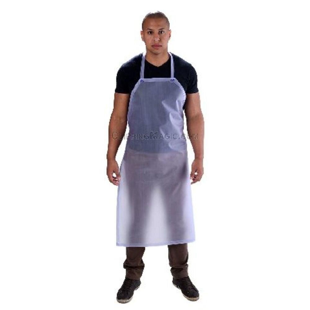 AVENTAL PVC C/ FORRO 1,20X70 TRANSP. 