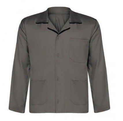 JALECO BRIM MANGA LONGA  COM 3 BOLSOS