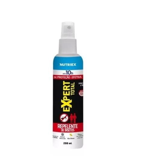 REPELENTE DE INSETOS MOSQUITO P/ PELE EXPERT TOTAL 10h 200ml