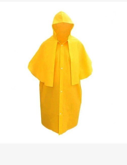 CAPA DE CHUVA DE PVC MANGA MORCEGO