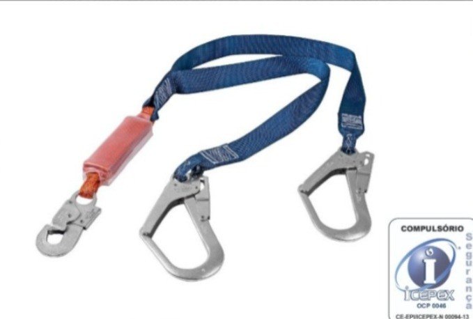 TALABARTE DUPLO EM FITA COM ABS - TOP 6305