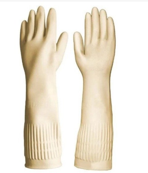  LUVA DE LATEX RANHURADA