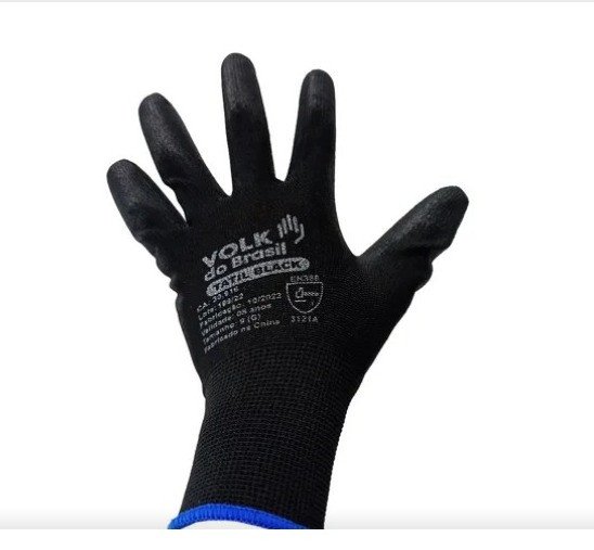  LUVA TÁTI BLACK VOLK