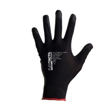  LUVA EPI BANHO PU VENTIL  NYLON FLEXTACTIL  DANNY 