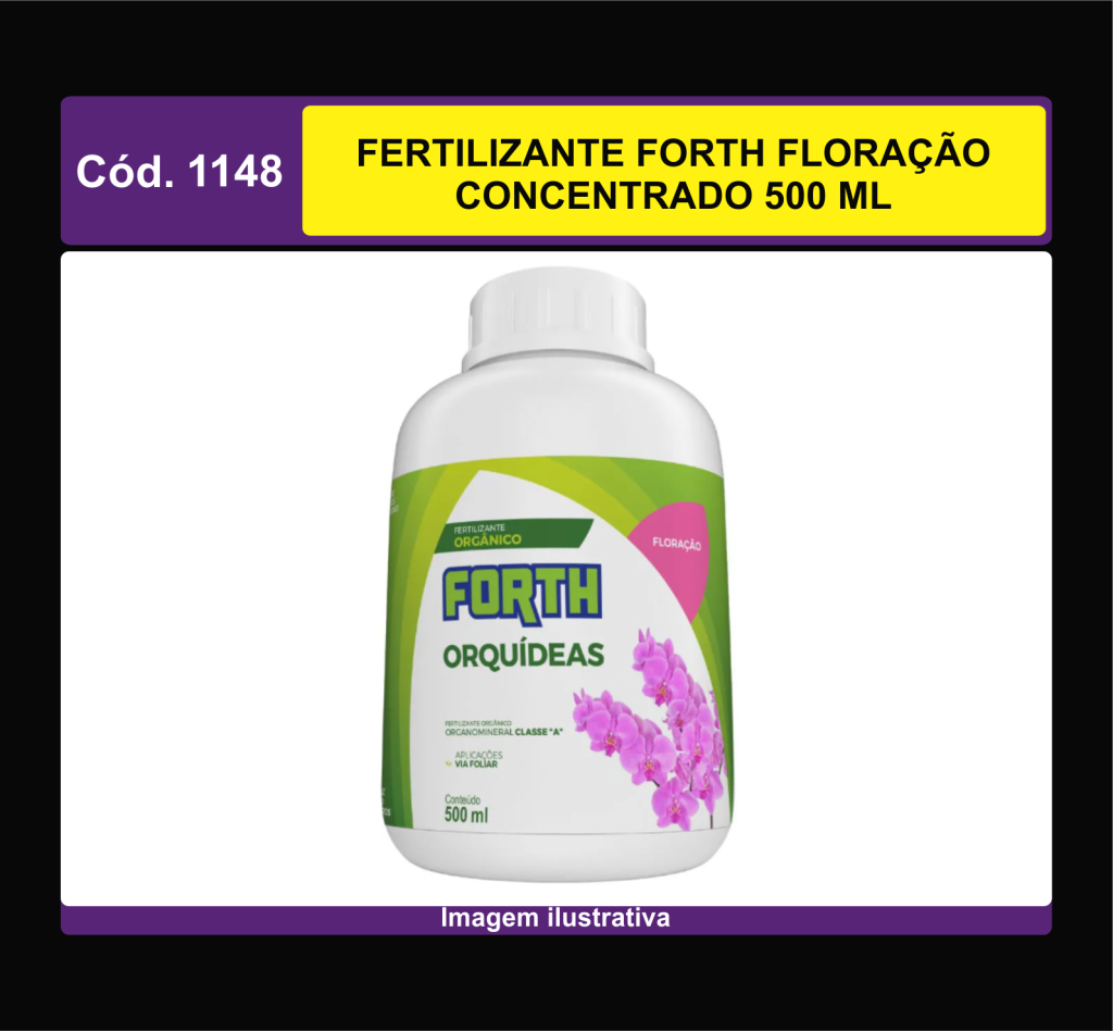 FERTILIZANTE FORTH FLORACAO CONCENTRADO 500 ML 1148