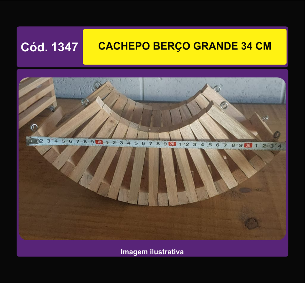 CACHEPO BERCO GRANDE 34 CM 1347