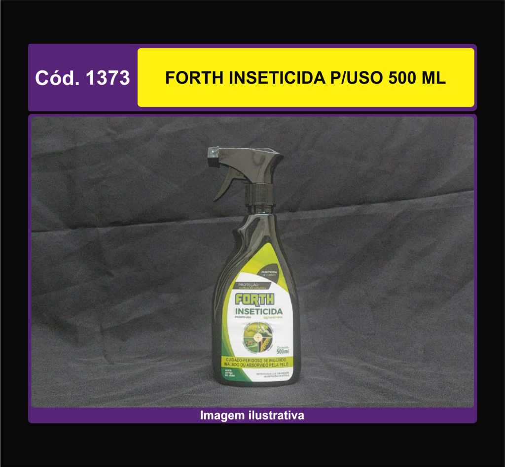 DEFENSIVO FORTH INSETICIDA P/ USO 500 ML 1373