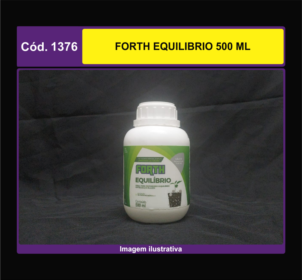 FERTILIZANTE FORTH EQUILIBRIO 500 ML 1376