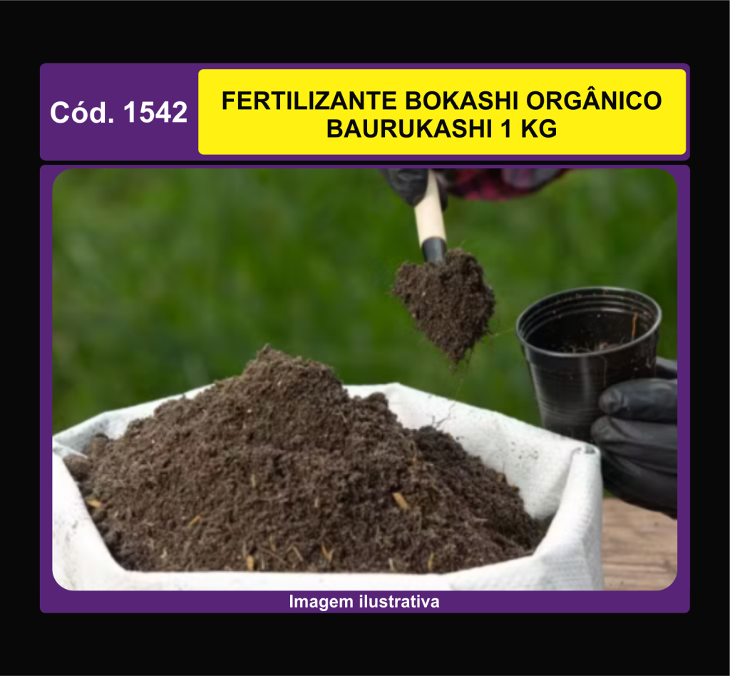 FERTILIZANTE BOKASHI ORGANICO 1 KG 1542