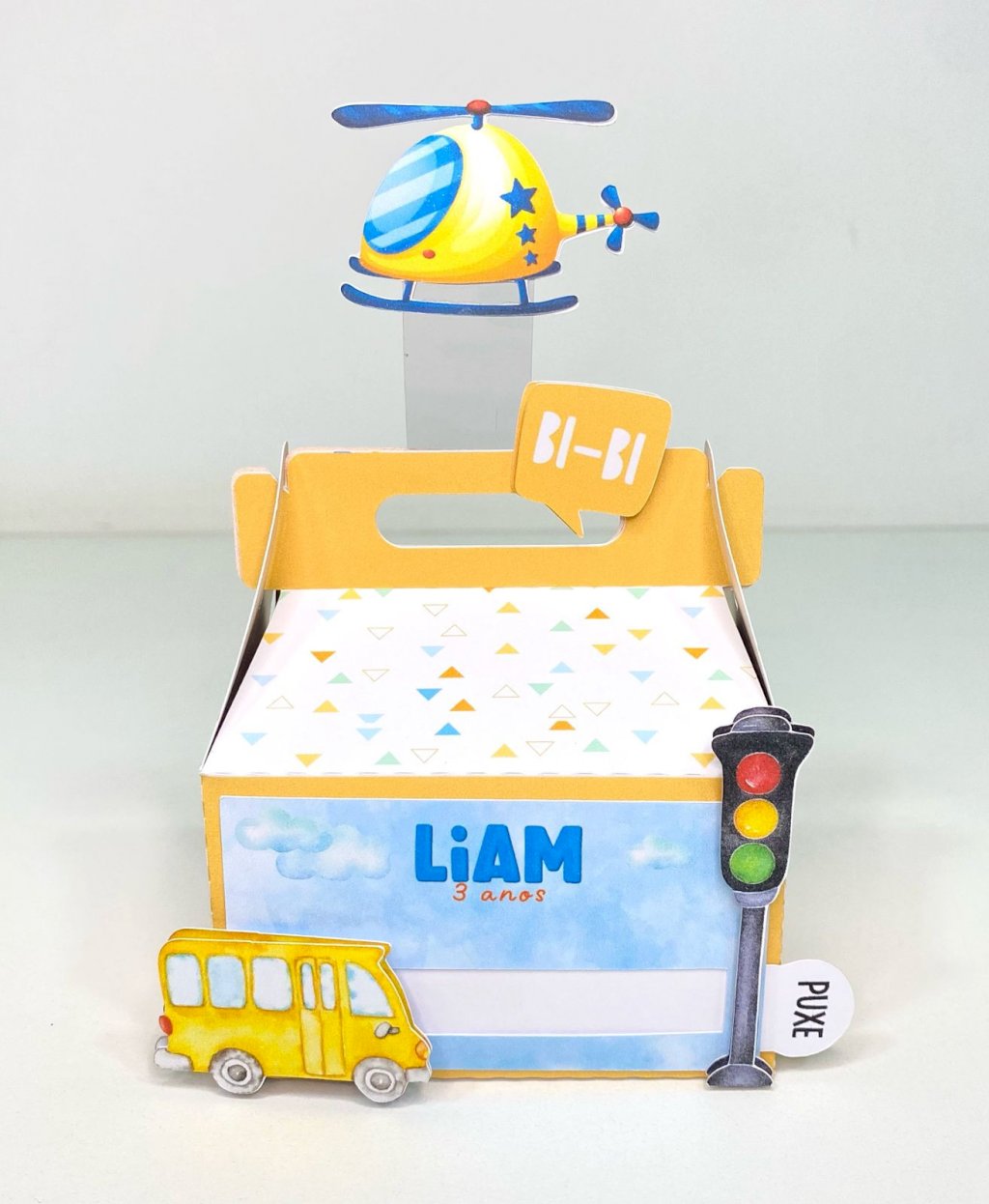 Caixa gable deslizante