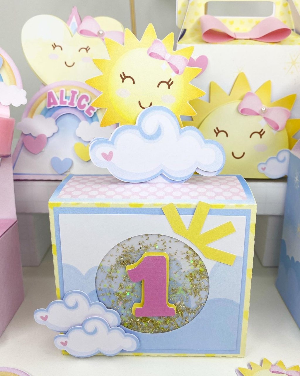 Quadrada 3D com acetato