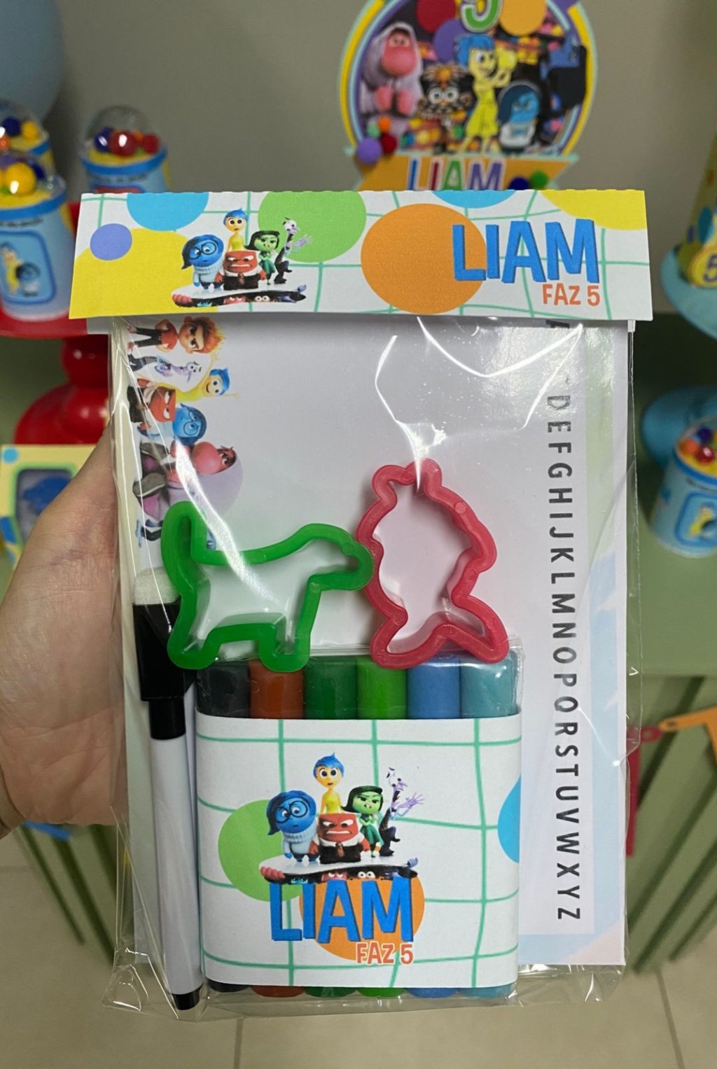 Lousa mágica + massinha e cortador