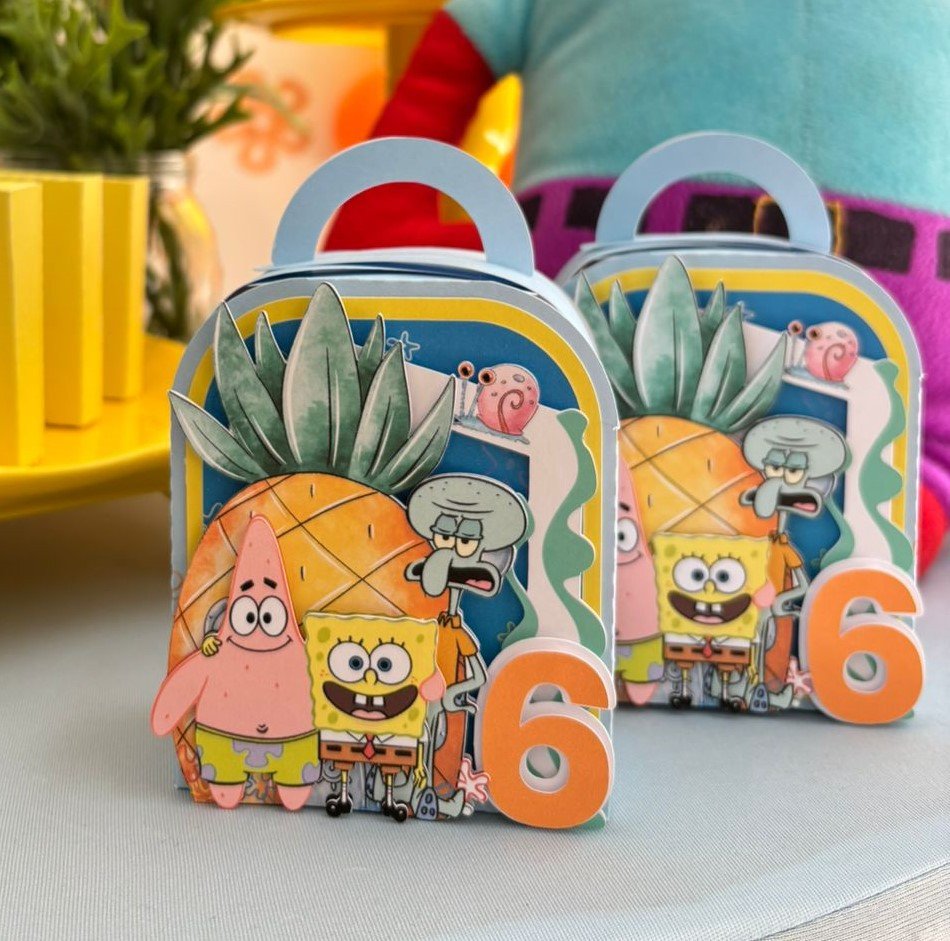 Caixa maletinha alta