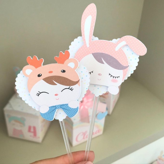 Topper para docinhos