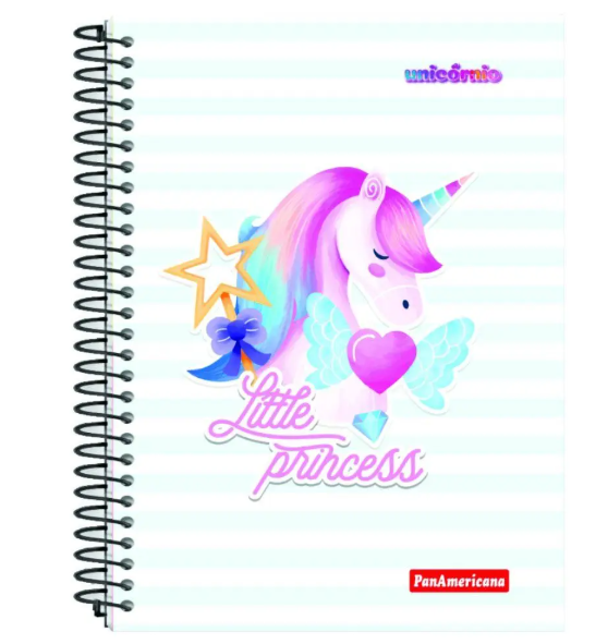 Caderno Unicórnio Pan Americana