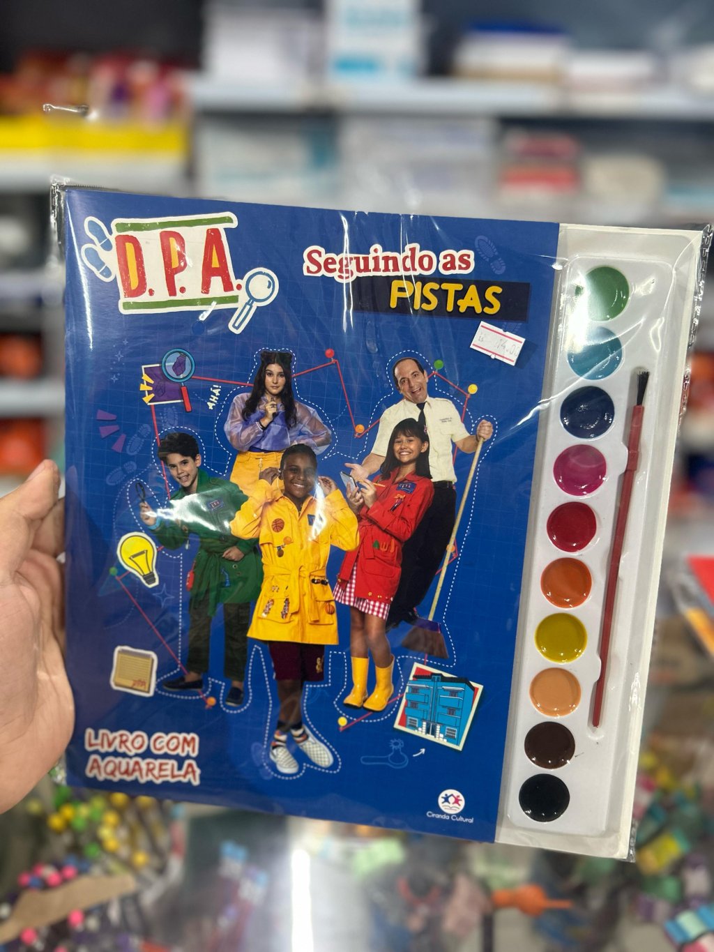 Livro Aquarela - Detetives do Prédio Azul