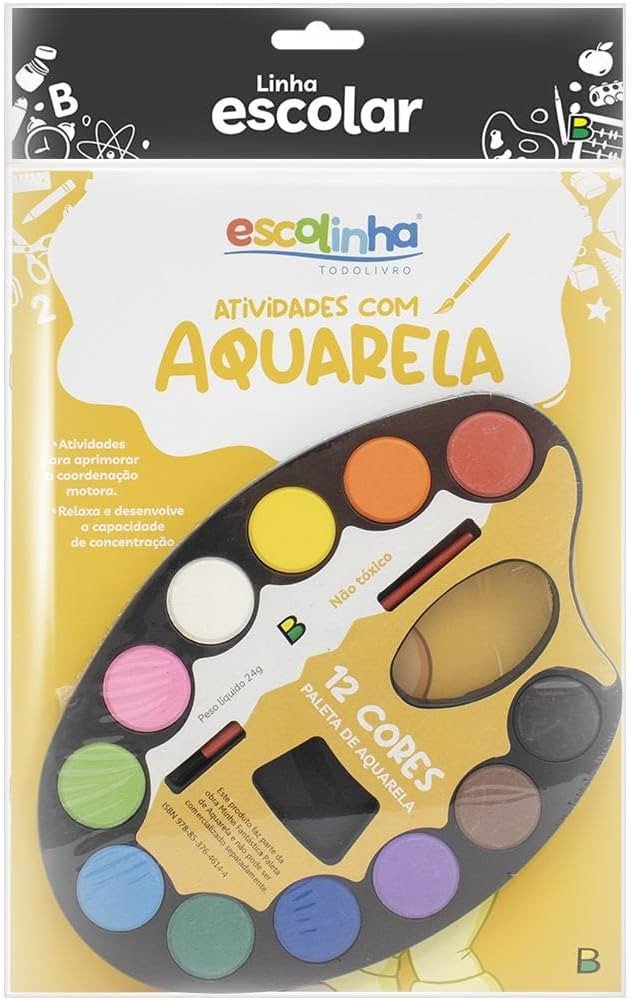 Livro Atividades com Aquarela