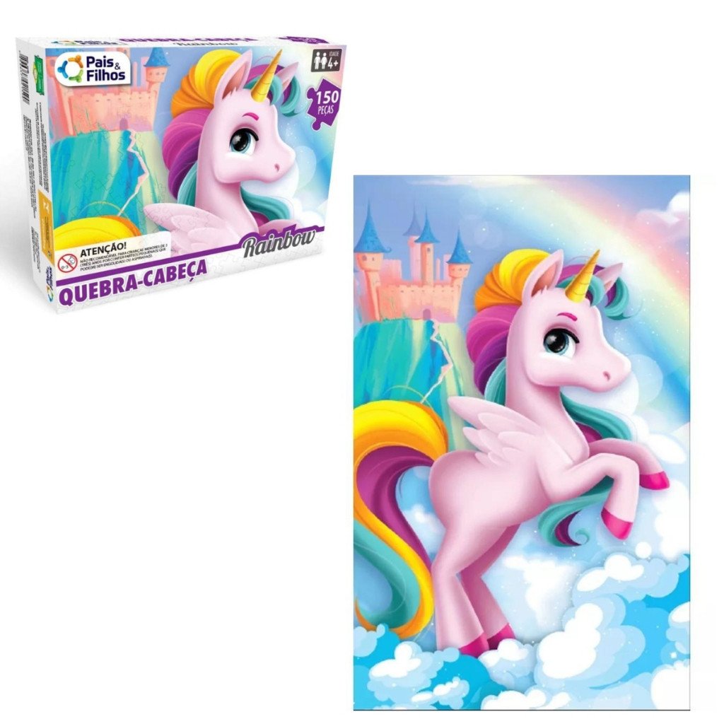 Quebra-Cabeças 150 peças - Rainbow