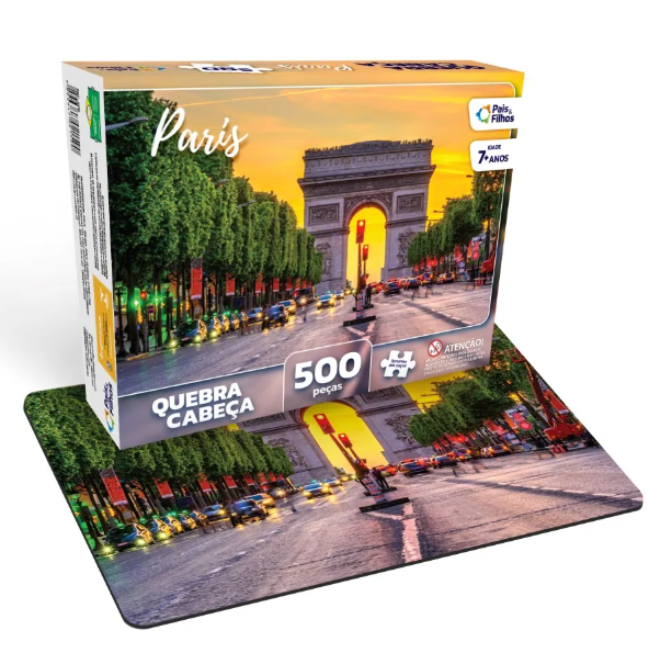 Quebra-Cabeças 500 peças - Paris
