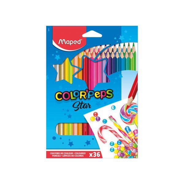 Lápis de Cor 36 Cores - Maped