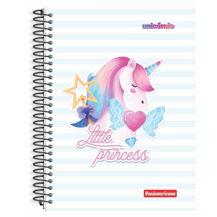 Caderno Unicornio PanAmericana (10 Matérias)