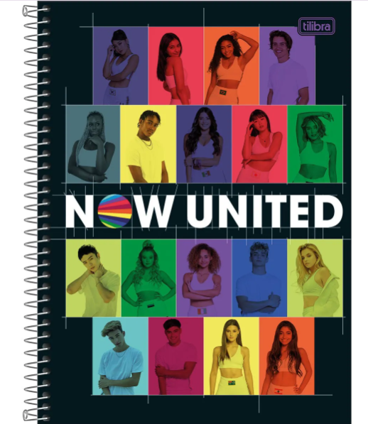 Caderno Universitário 10 Matérias Tilibra Now United