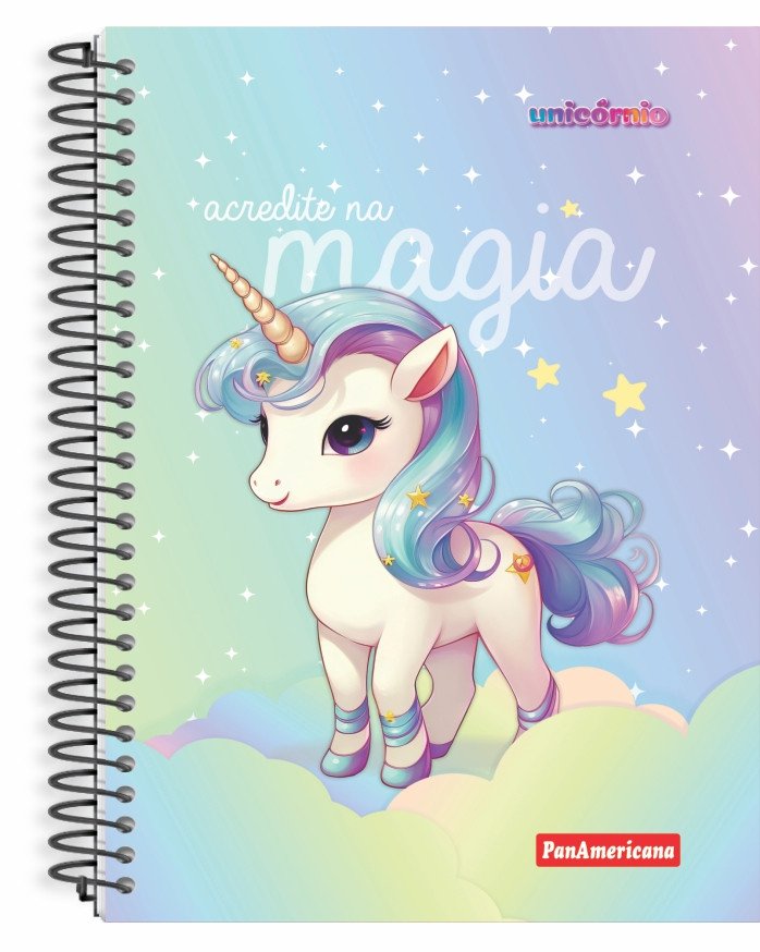 Caderno 1 Matéria Unicórnio - PanAmericana