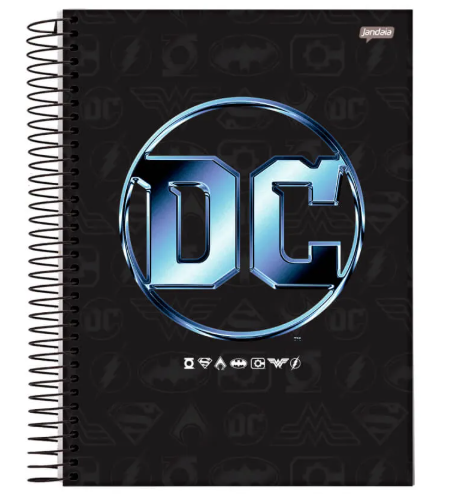 Caderno 1 Matéria DC Heroes - Jandaia