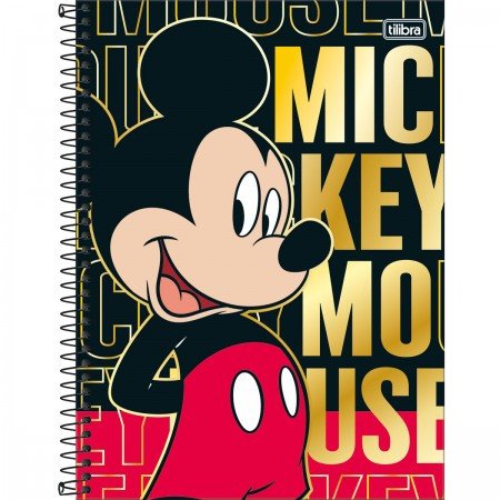 Caderno 1 Matéria Mickey Mousa - Tilibra