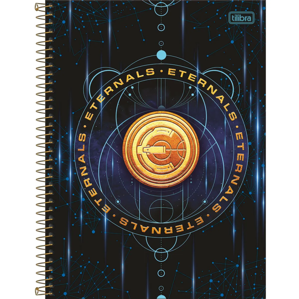 Caderno 1 Matéria Eternals - Tilibra